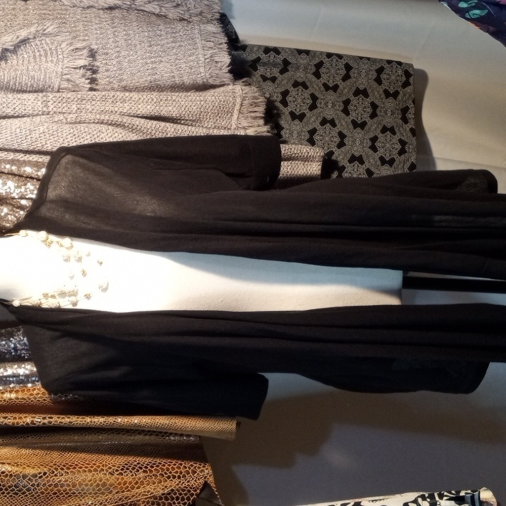 Michael Kors Black Cardigan Sweater